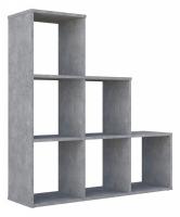 Стеллаж Polini Home Smart, серый фото Стеллаж Polini Home Smart, серый. Фото №1