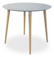 Сканди 2 Стол (обеденный) небесный/светлый лак фото Сканди 2 Стол (обеденный) небесный/светлый лак