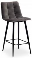 Стул полубарный CHILLY (mod. 7095пб ) ткань/металл, 55x44x94 см, высота до сидения 66 см, серый barkhat 26/черный (поставляется по 2 шт) фото Стул полубарный CHILLY (mod. 7095пб ) ткань/металл, 55x44x94 см, высота до сидения 66 см, серый barkhat 26/черный (поставляется по 2 шт). Фото №1