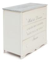 Комод с 3 ящиками Secret De Maison LAVANDES ( mod. HX16-010NS ) paulownia, мдф, 90x45x86см, butter white (слоновая кость) фото Комод с 3 ящиками Secret De Maison LAVANDES ( mod. HX16-010NS ) paulownia, мдф, 90x45x86см, butter white (слоновая кость). Фото №1