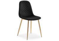 Стул Dabl black / gold фото Стул Dabl black / gold. Фото №1