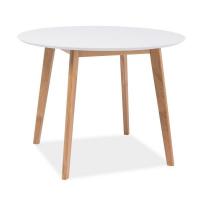 MOSSOIIBD90 Стол круглый SIGNAL MOSSO II, белый, 90x90 фото MOSSOIIBD90 Стол круглый SIGNAL MOSSO II, белый, 90x90. Фото №1