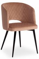 Кресло WIND (mod. 717) ткань/металл, 55х55х80 см, высота до сиденья 48 см, бежевый barkhat 5/черный (поставляется по 4 шт) фото Кресло WIND (mod. 717) ткань/металл, 55х55х80 см, высота до сиденья 48 см, бежевый barkhat 5/черный (поставляется по 4 шт). Фото №1