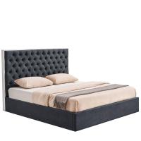 Кровать LBD1704 серая Кровать LBD1704 серая. Фото №1