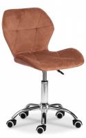 Офисное кресло Recaro (mod.007) металл, вельвет, 45x74+10см, коричневый (HLR11) (поставляется по 4 шт) фото Офисное кресло Recaro (mod.007) металл, вельвет, 45x74+10см, коричневый (HLR11) (поставляется по 4 шт). Фото №1