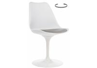 Стул Tulip белый / серый. Фото №1