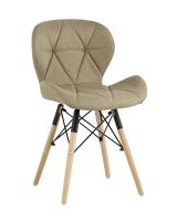 Стул Бон рогожка бежевый. Фото №1