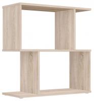 Стеллаж Polini Home Smart, древесина коричневая светлая дуб фото Стеллаж Polini Home Smart, древесина коричневая светлая дуб. Фото №1