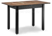 Стол Баи дуб юкон / черный фото Стол Баи дуб юкон / черный