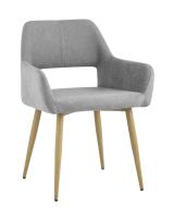 Стул Кромвель NEW серый. Фото №1