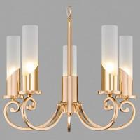Подвесная люстра Eurosvet Banci 60117/5 золото. Фото №1