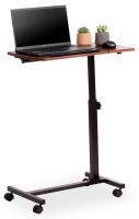 Подставка для ноутбука LT-01 металл, мдф, walnut (орех) фото Подставка для ноутбука LT-01 металл, мдф, walnut (орех). Фото №1