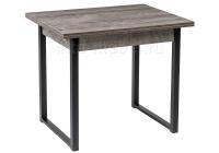 Стол деревянный Форли дуб рошелье / черный матовый. Фото №1