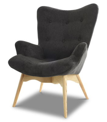 Кресло DC917 графит HE492-10. Фото