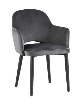 Стул Венера велюр серый. Фото №3