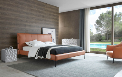 Кровать 1727 коричневая фото Кровать 1727 коричневая. Фото №5