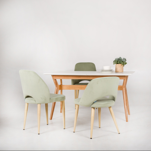 Стол Нарвик раскладной 140-180 БУК-Белый. Фото №11