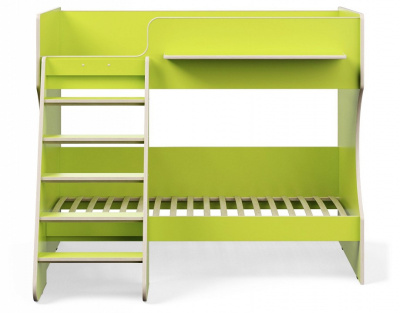 Кровать двухъярусная Р434 Капризун 3, зеленый. Фото №5