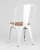 Стул TOLIX WOOD белый глянцевый. Фото №6