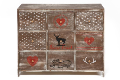 Комод с 9 ящиками Maritime 9 H x 16-007NS фото Комод с 9 ящиками Maritime 9 H x 16-007NS. Фото №3