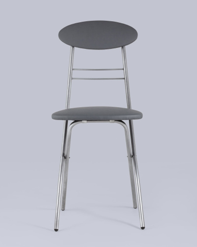 Стул складной М8-01 Компакт серый. Фото №5