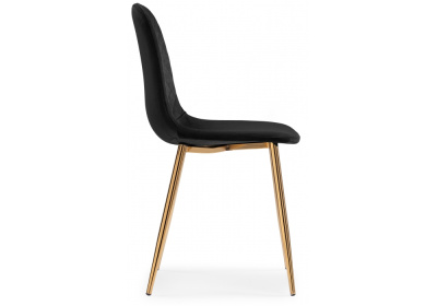 Стул Dabl black / gold фото Стул Dabl black / gold. Фото №3