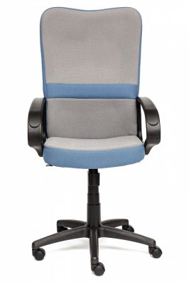 Компьютерное кресло СН757 ткань, Ткань, серый/синий, С27/С24. Фото №2