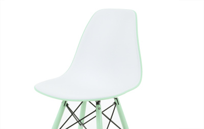 Стул ESF DC231A зеленый/белый. Фото №5