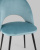 Стул Меган велюр пыльно-голубой. Фото №9