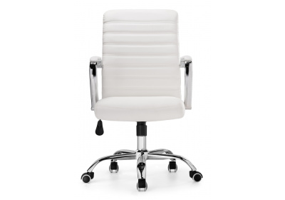 Стул Компьютерное кресло Tongo белое. Фото