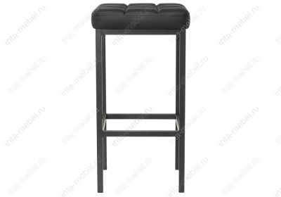 Барный стул Лофт кожзам d6 / черный матовый фото Барный стул Лофт кожзам d6 / черный матовый. Фото №3