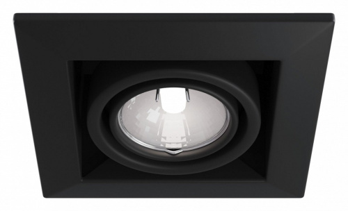 Встраиваемый светильник Maytoni Metal Modern DL008-2-01-B. Фото №1