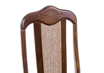 Стул деревянный Aron Soft dirty oak / beige. Фото №4