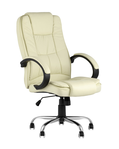 Кресло руководителя TopChairs Atlant бежевое. Фото №2
