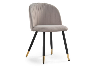 Стул Gabi latte / black / gold. Фото