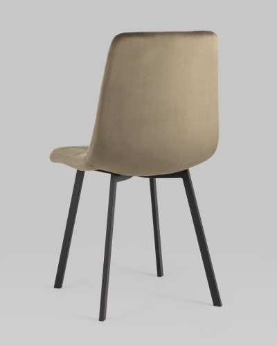 Стул Chilly велюр коричневый. Фото №7