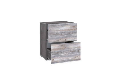 Тумба Urban НМ 011.87-02, Бетон Пайн темный, Ясень Анкор темный. Фото №2