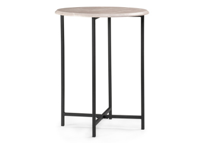 Журнальный стол, Грейс мрамор серый / черный. Фото