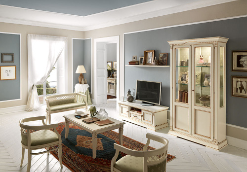 Витрина 2/А с зеркалом и подсветкой 71ВО13. Фото №1