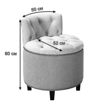 Пуф Мулен Руж Блю. Фото №3