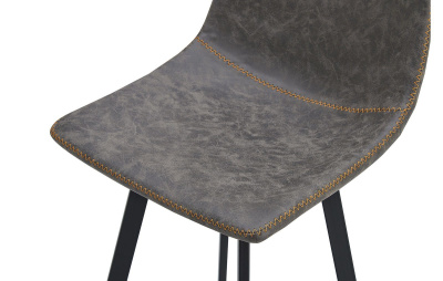 Стул полубарный CQ-8307A-6 серый 2089 фото Стул полубарный CQ-8307A-6 серый 2089. Фото №2