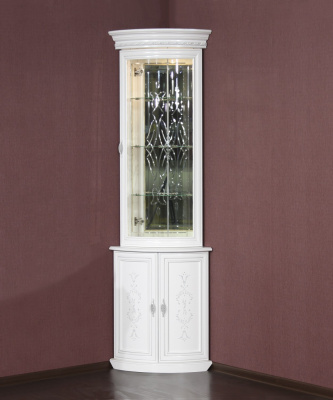 Витрина угловая Милан 6-01. Фото