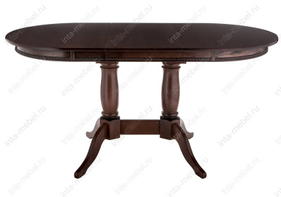 Стол деревянный Кантри 120 орех с коричневой патиной. Фото №5