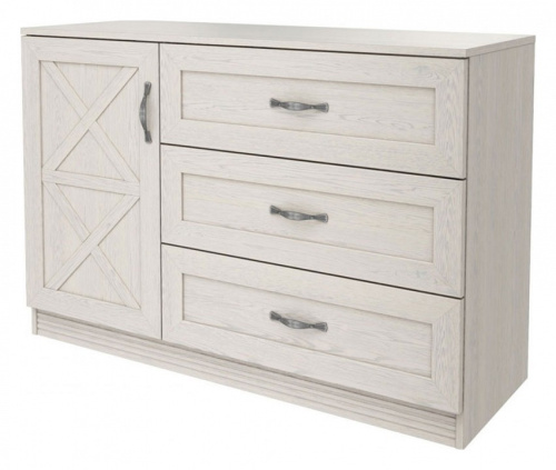 Лозанна СТЛ.223.03 Комод Дуб белый. Фото №1