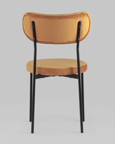 Стул Барбара велюр терракотовый. Фото №6