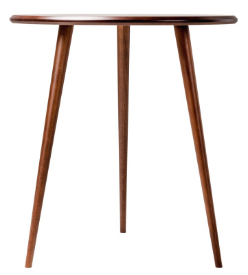 Стол кофейный Vortex Brass орех. Фото №4