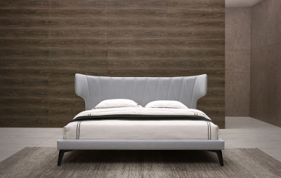 Кровать 1801 серая фото Кровать 1801 серая. Фото №4