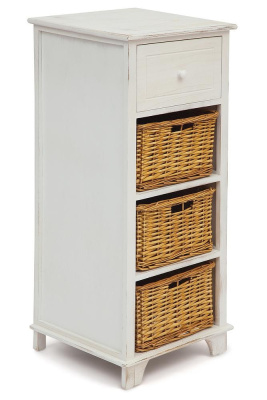 Тумба с 3 корзинами и ящиком Oiselet 4 HX16-009 NS фото Тумба с 3 корзинами и ящиком Oiselet 4 HX16-009 NS. Фото №2