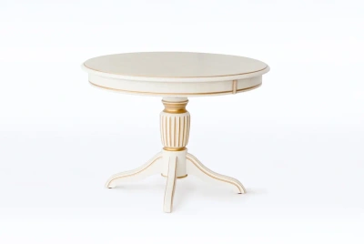 Стол Орион 6 с патиной (резная нога). Фото №2