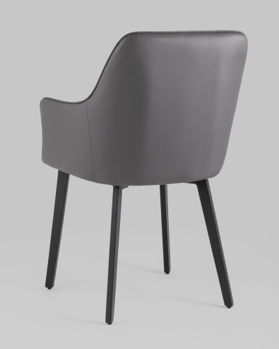 Стул Прайм экокожа серая. Фото №7